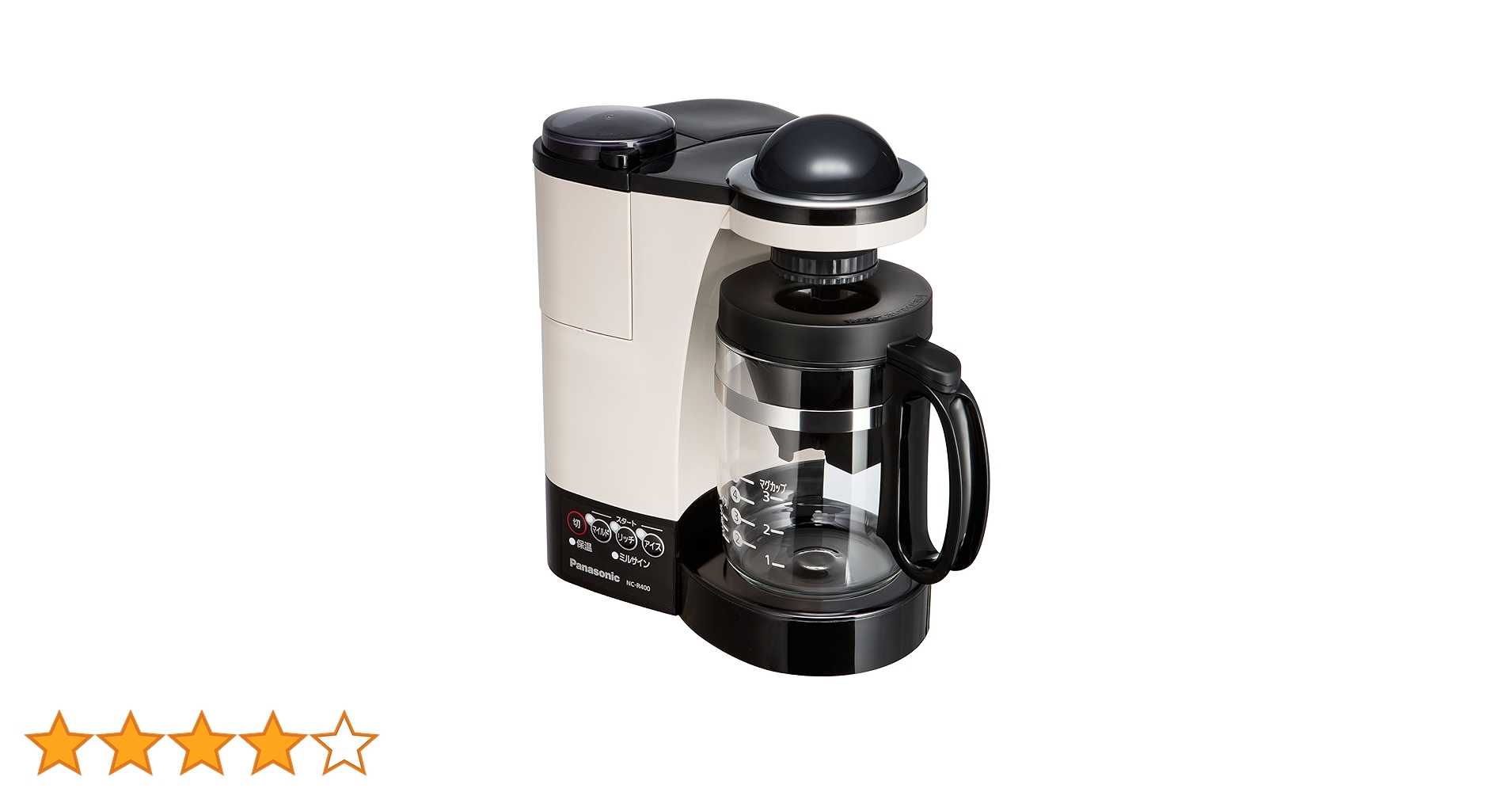 Panasonic NC-R400-R RED コーヒーメーカー パナソニック NC-R400-R [レッド] 価格比較 - 価格.com